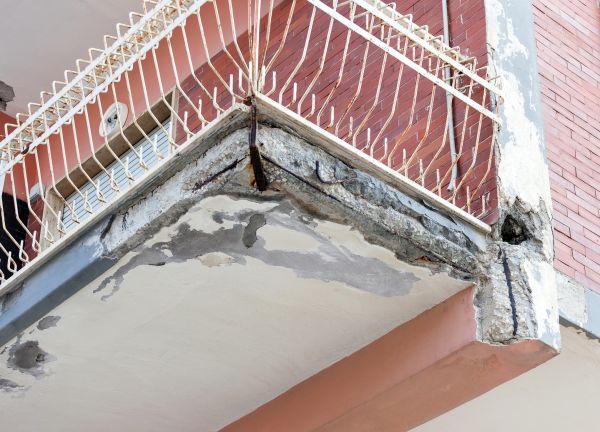Concrete Balcony Repair in Terre Haute