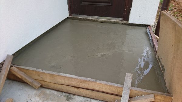 Entryway Concrete Repair in Terre Haute