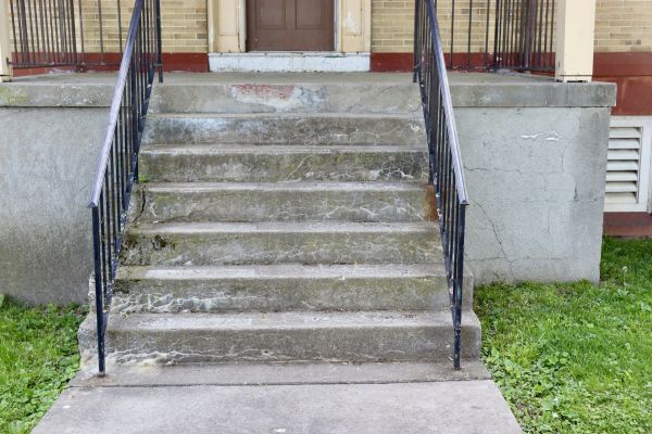 Staircase Concrete Repair in Terre Haute