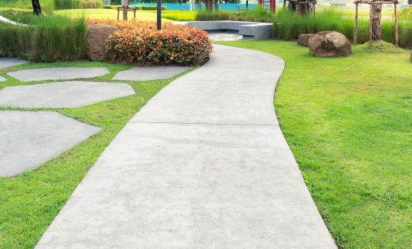 Concrete Walkway Resurfacing in Terre Haute