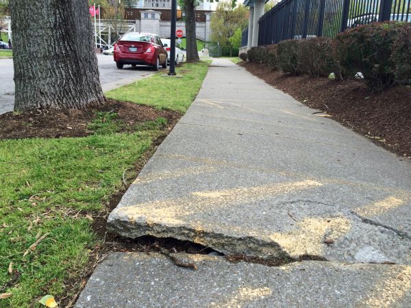 Cement Sidewalk Repair in Terre Haute