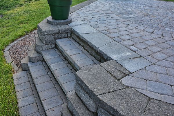 Patio Step Repair in Terre Haute