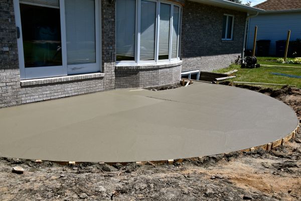 Patio Concrete Patching in Terre Haute