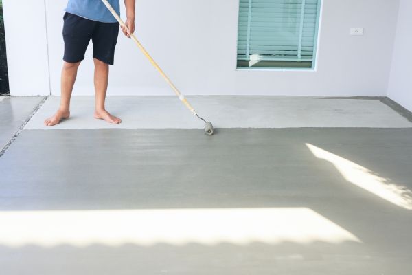 Garage Crack Filling
