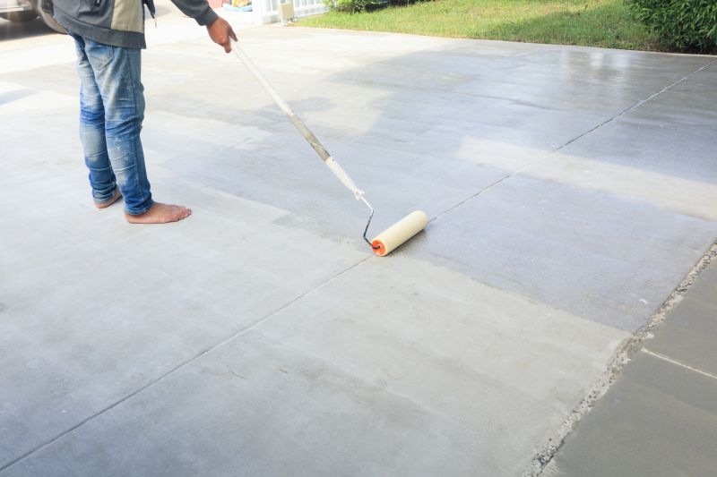 Concrete Driveway Resurfacing detail
